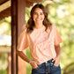 ARIAT WOMEN'S Cowgirl at Heart T-Shirt-TROPICAL PEACH