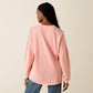 ARIAT WOMEN'S Canvas Oversized Long Sleeve T-Shirt-PINK