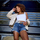 ARIAT WOMEN'S Vaquero Bomber Jacket-Summer Sand