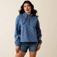 ARIAT WOMEN'S ESSENTIAL HOODIE-BLUE HEATHER