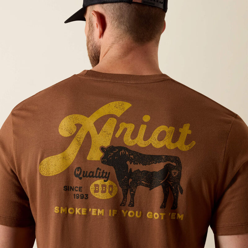 Ariat Men's BBQ Smoke Classic Fit T-Shirt