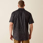 ARIAT MEN'S Printed 360 Airflow Classic Fit Shirt-BLACK