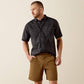 ARIAT MEN'S Printed 360 Airflow Classic Fit Shirt-BLACK