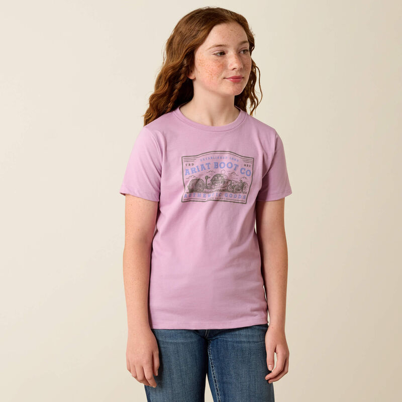 ARIAT YOUTH Ariat Farm Patch T-Shirt