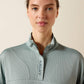 ARIAT WOMEN'S Breathe 1/2 Zip Sweatshirt-CHINOIS GREEN