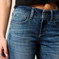 ARIAT Women's Perfect Rise Silvie Straight Leg Crop Jeans