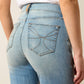ARIAT Women's High Rise Marnie Slim Trouser Jeans