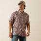 Ariat Mens Printed VentTEK Western Yoke Classic Fit Snap Shirt