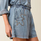 ARIAT WOMEN'S Summer Shorts-Medium Blue