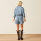 ARIAT WOMEN'S Summer Shorts-Medium Blue