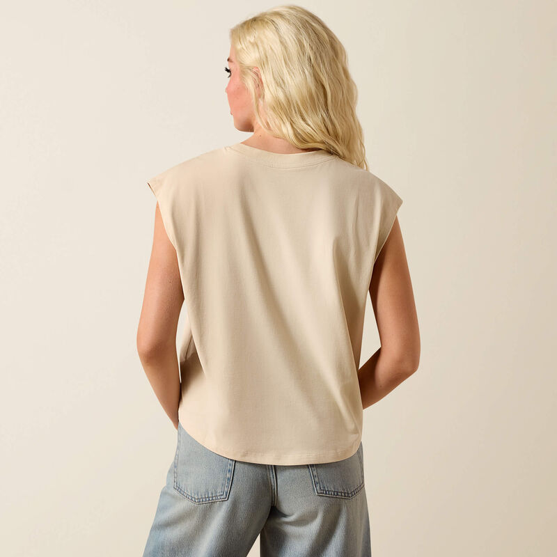 ARIAT Women's Cool It T-Shirt- OYSTER GREY