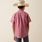ARIAT YOUTH Pro Series Bobby Shirt-HIBISCUS RED STRIPE