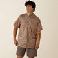 ARIAT Printed VentTEK Western Fitted Snap Shirt-CARTOUCHE