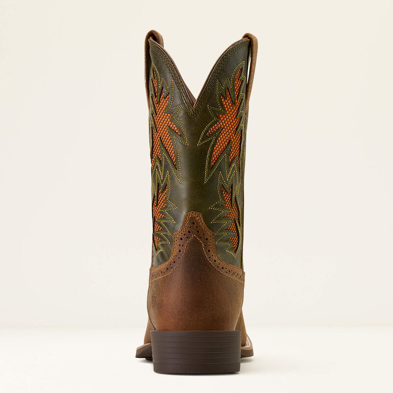 ARIAT MEN'S Sport Cool VentTEK Wide Square Toe Cowboy Boot