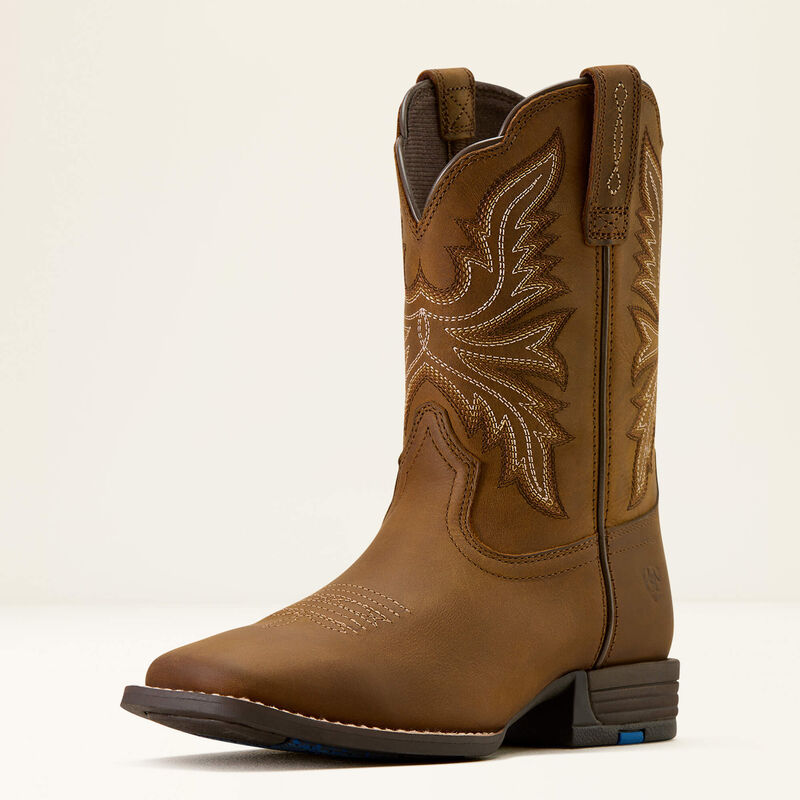 ARIAT BOYS Westwood Wide Square Toe Western Boot