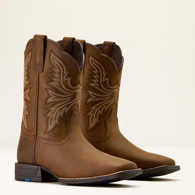 ARIAT BOYS Westwood Wide Square Toe Western Boot
