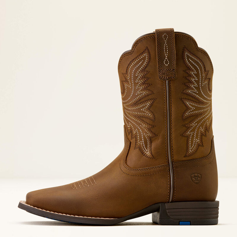 ARIAT BOYS Westwood Wide Square Toe Western Boot