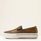 ARIAT Women's Skylar Slip On Shoe-BROWN FLORAL EMBOSS