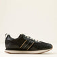 ARIAT WOMENS RANCH RUNNER SHOE BLACK/LUXE CAVIAR CROC PRINT