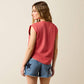 ARIAT Women's Americana T-Shirt-RED