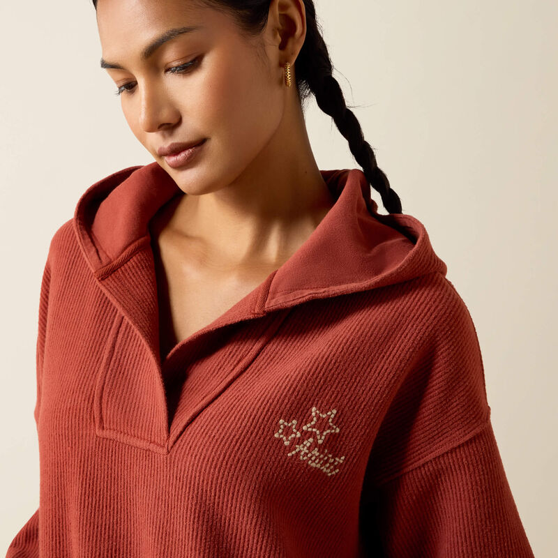 ARIAT Valencia Hoodie - BURNT HENNA