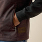 ARIAT MEN'S Patriot Flag Softshell Vest-BROWN