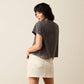 ARIAT WOMEN'S Star Studded T-Shirt-CARBON COPY