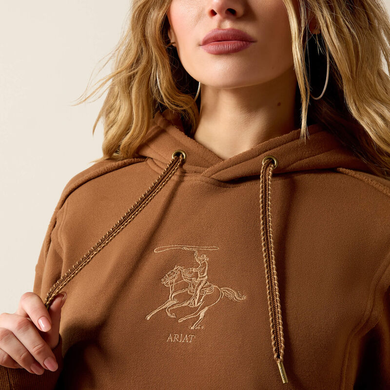 ARIAT WOMEN'S Daydreamer Hoodie-DACHSHUND