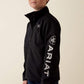 ARIAT BOYS Logo Softshell Jacket-BLACK 10079694