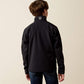 ARIAT BOYS Logo Softshell Jacket-BLACK 10079694
