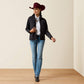 Ariat Women's Logo Softshell Jacket-Black Stonewall 10079893