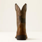 ARIAT MEN'S Sport Trail Cam Wide Square Toe Cowboy Boot DISTRESSED BROWN|BROWN BOMBER-10080341