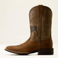 ARIAT MEN'S Sport Trail Cam Wide Square Toe Cowboy Boot DISTRESSED BROWN|BROWN BOMBER-10080341