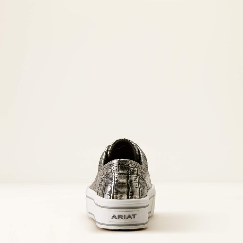 ARIAT WOMEN'S SKYLAR SILVER CROC PRINT-10080402