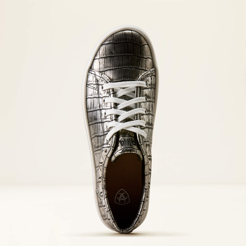ARIAT WOMEN'S SKYLAR SILVER CROC PRINT-10080402