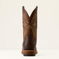 ARIAT MEN'S Walker Wide Square Toe Cowboy Boot SMOKED AMBER|RANCHWOOD-10080558