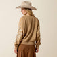 ARIAT Juliette Sweatshirt - KHAKI HEATHER