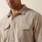 ARIAT MEN'S Retro Handorf Corduroy Fitted Snap Shirt-SAND 10080647