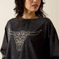 ARIAT Women's Steer Story Long Sleeve T-Shirt-10080681
