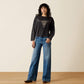 ARIAT Women's Steer Story Long Sleeve T-Shirt-10080681