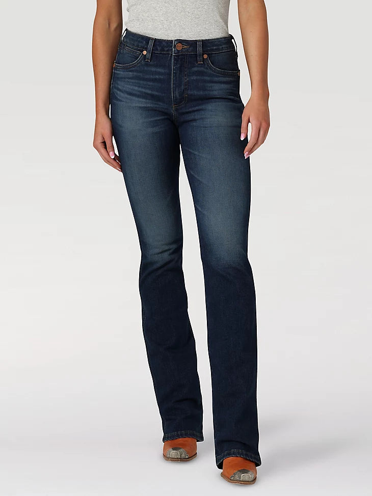 WRANGLER WOMENS RETRO HIGH RISE SLIM BOOT IN AVERY