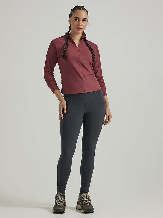 WRANGLER WOMENS ATG ALPINE LEGGINGS (BLACK)