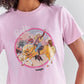WRANGLER WOMENS X BARBIE™ COWGIRL GRAPHIC REG FIT TEE IN POSITIVE PINK