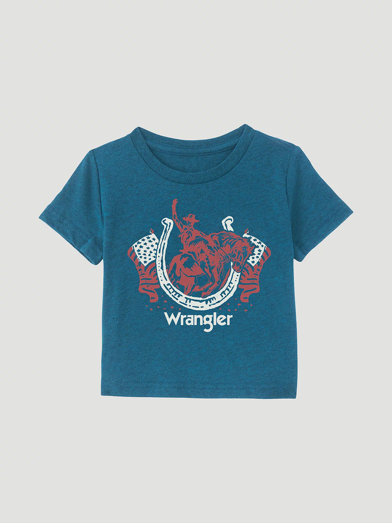 WRANGLER BOYS INFANT/TODDLER SHORT SLEEVE TOP