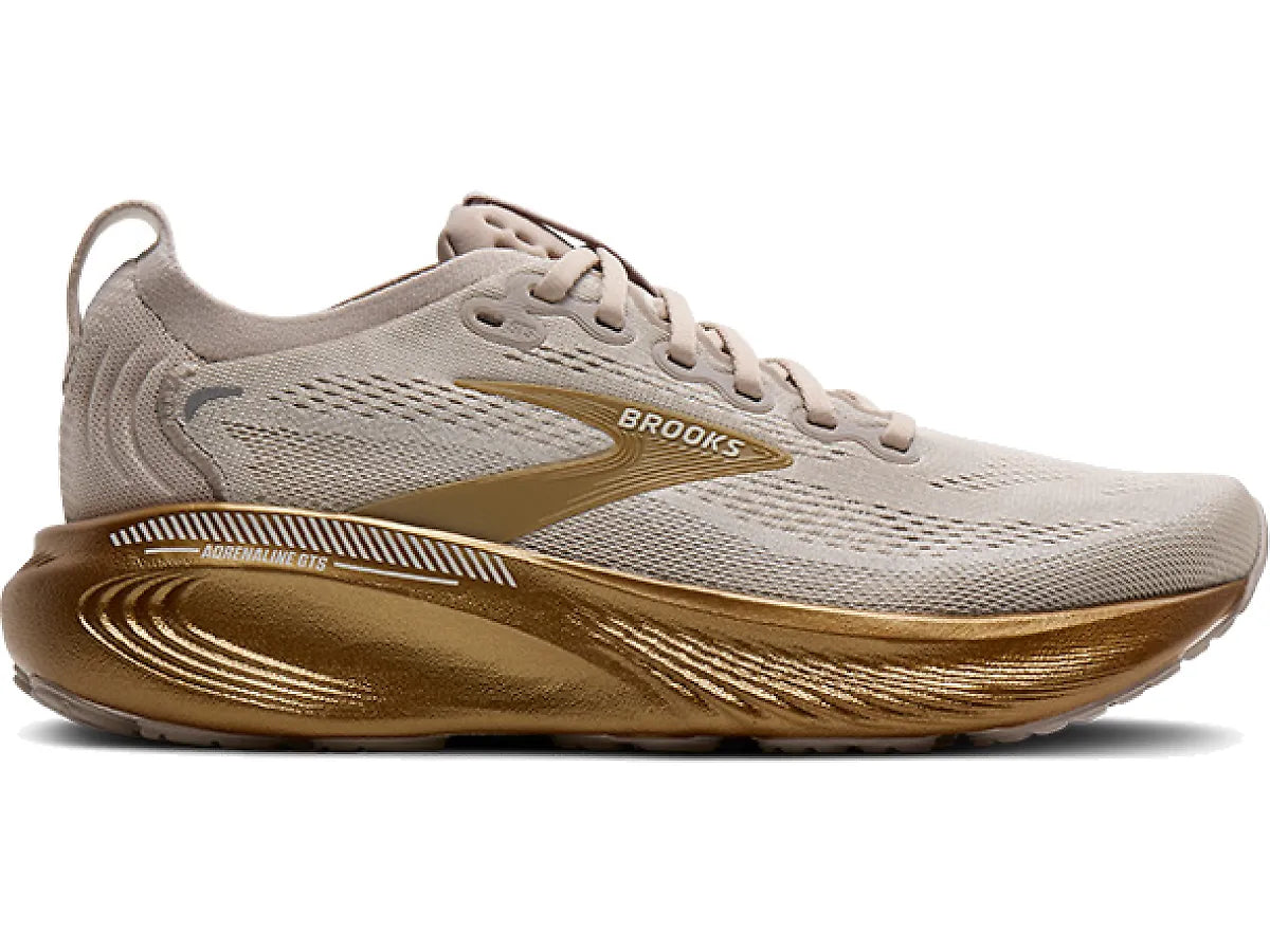Brooks Women's Adrenaline GTS 25 GREY/COCONUT/GOLD