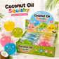 Coconut Oil Squishy Apple Squeeze Toy — Stretchy Stress Ball