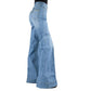 Stetson Women's Light Wash High Rise Wide Leg Jeans