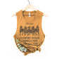 COUNTRY MUSIC GRAPHIC TANK TOP: Mineral Mustard