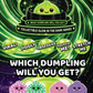 Fun Doh Glow In Dark Mystery Dumpling Squishy Black Basket