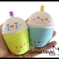Bubble Tea Drink Squishy Squeeze Stress Ball Soft Doh